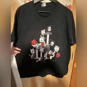 Horror cats tshirt custom made